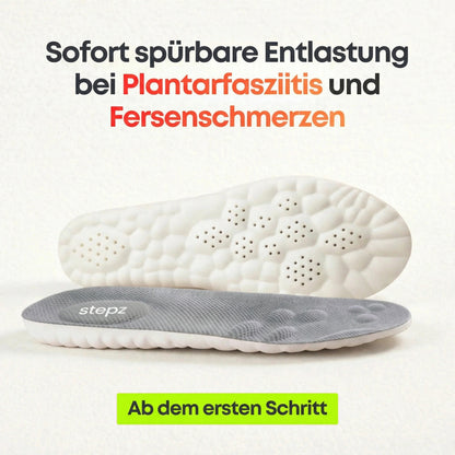 Entlastungssohlen bei Fersenschmerzen & Plantarfasziitis