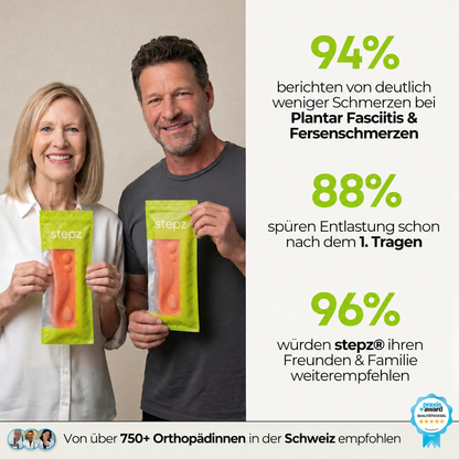 Entlastungssohlen bei Fersenschmerzen & Plantarfasziitis