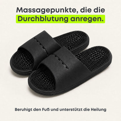 Fuß Massage Schlappen für Heilung & Regeneration