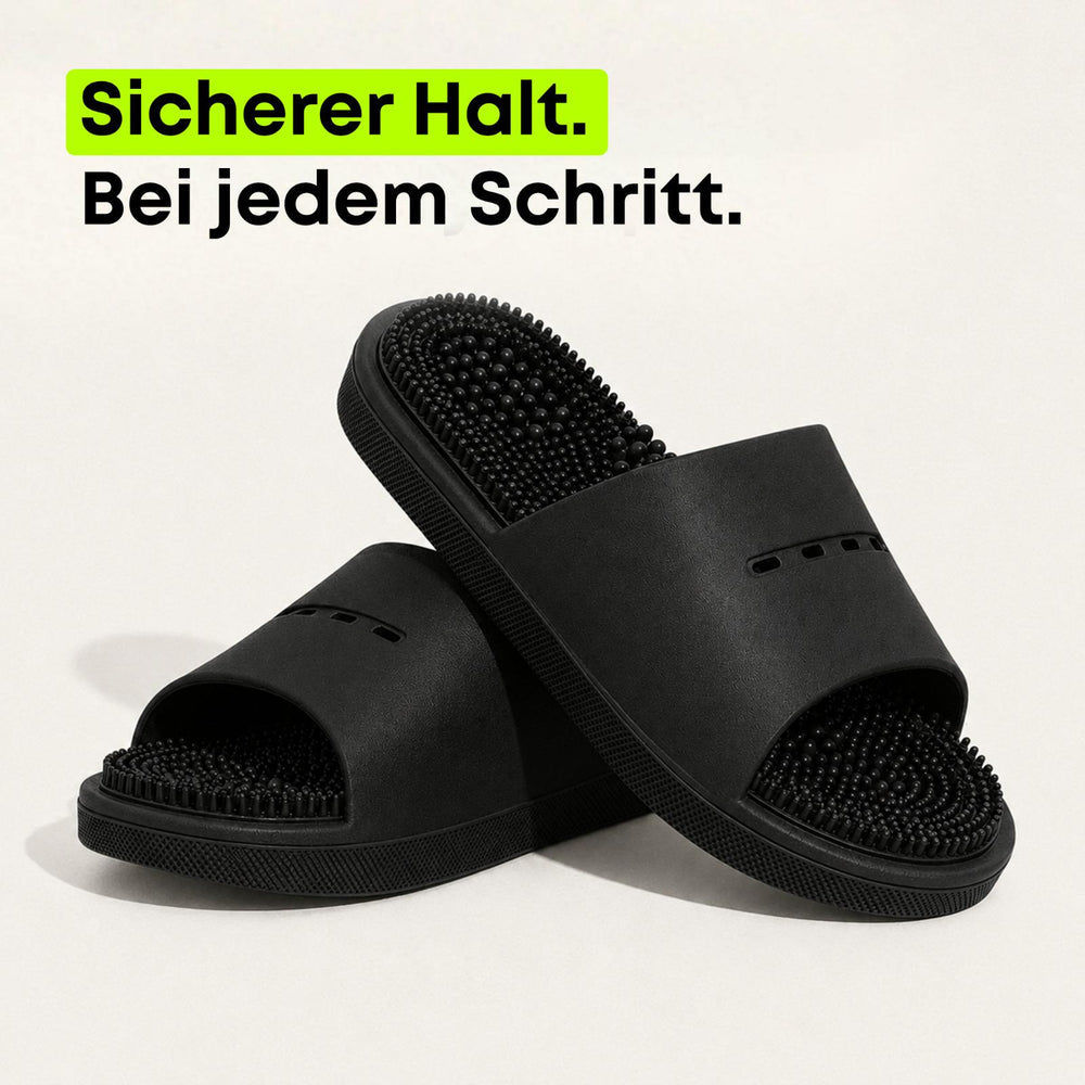 Fuß Massage Schlappen für Heilung & Regeneration